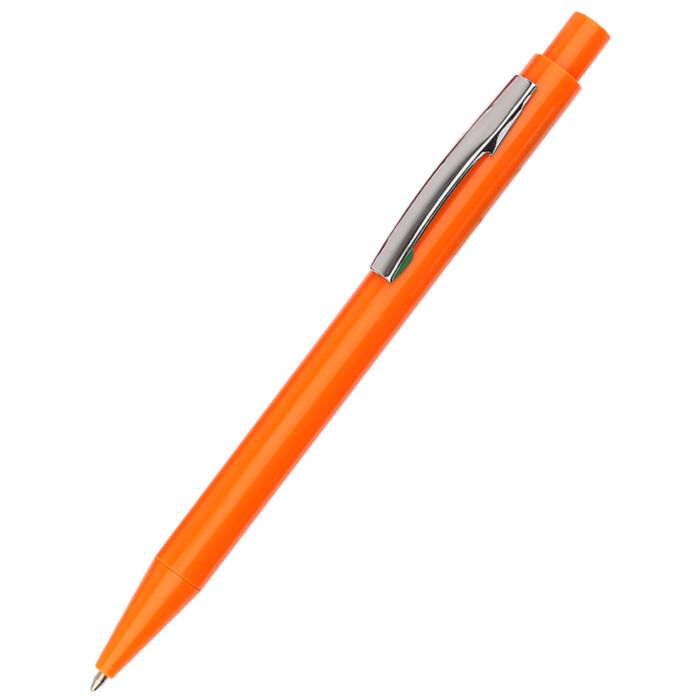 Ручка пластиковая Glory, оранжевая