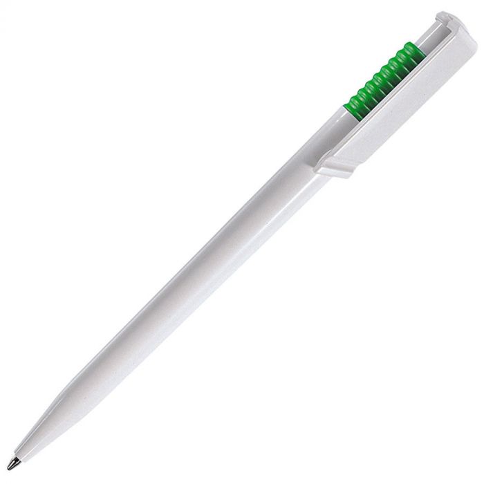 Ручка шариковая OCEAN, зеленый, белый