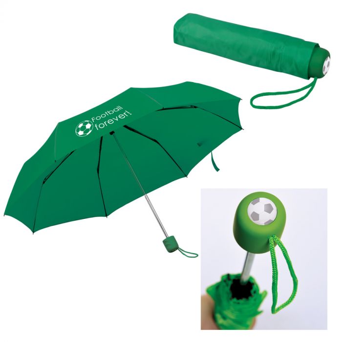 Зонт складной FOLDI, зеленый