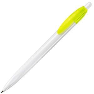 Ручка шариковая X-1, белый, ярко-желтый