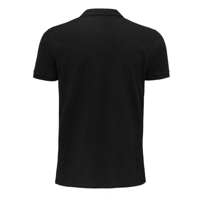 Рубашка поло мужская PLANET MEN 170 из органического хлопка, черный