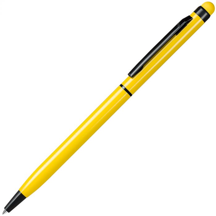 Ручка шариковая со стилусом TOUCHWRITER BLACK, желтый