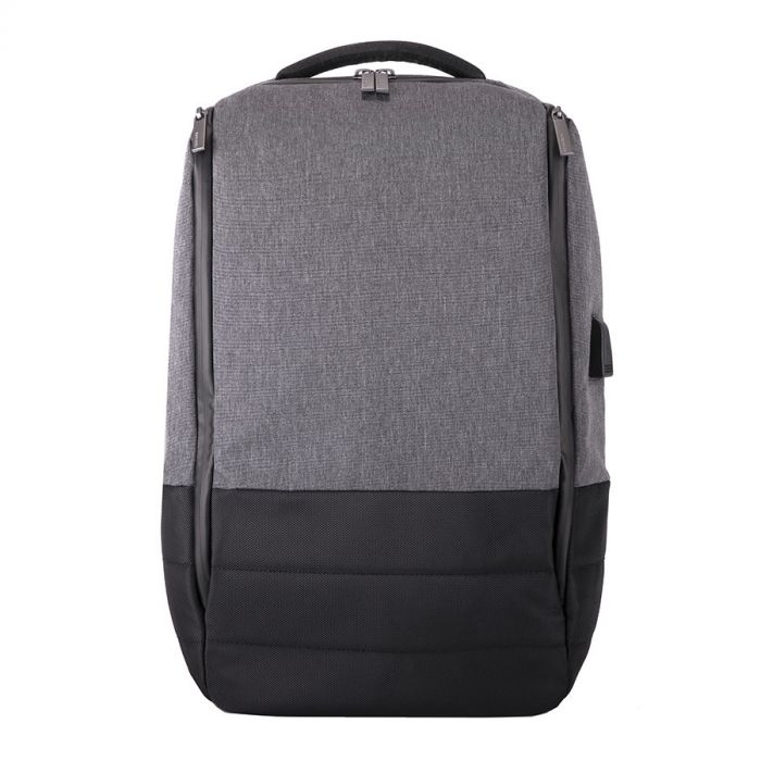 Рюкзак GRAN c RFID защитой, темно-серый, черный