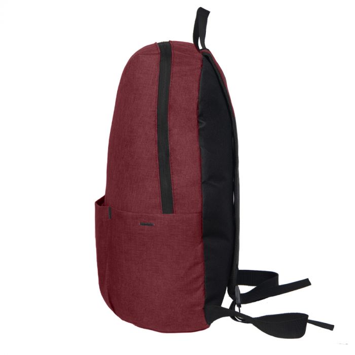 Лёгкий меланжевый рюкзак BASIC, красный