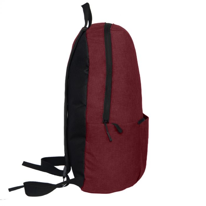 Лёгкий меланжевый рюкзак BASIC, красный