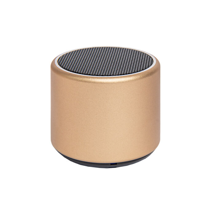 Портативная mini Bluetooth-колонка Sound Burger Roll золото, золотистый