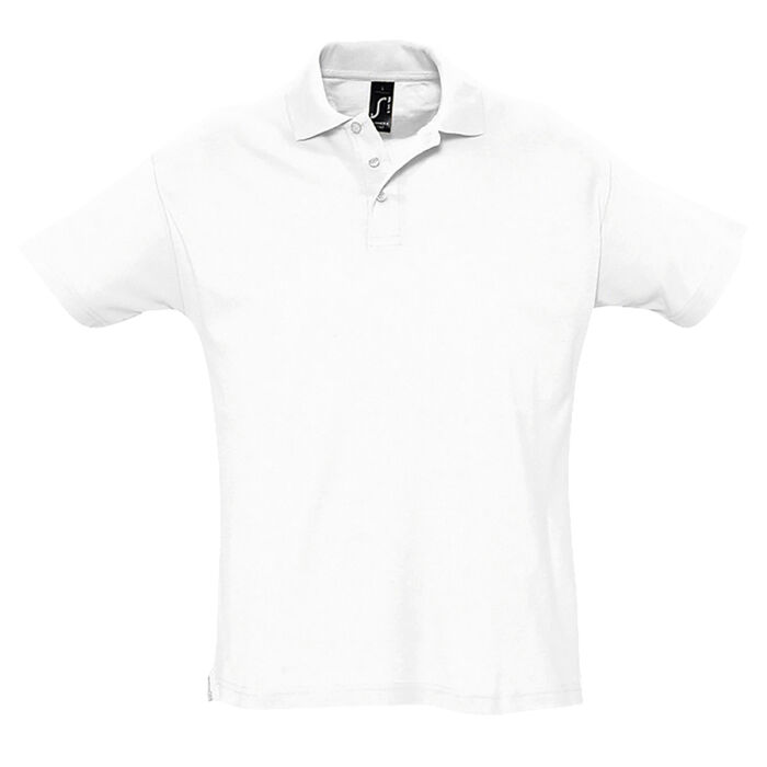 Рубашка поло мужская SUMMER II 170, белый