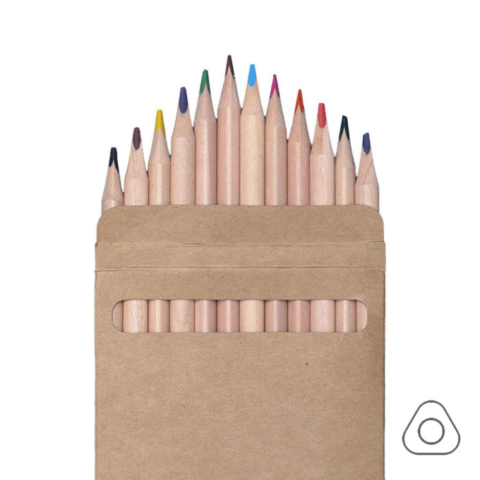 Набор цветных карандашей KINDERLINE middle, бежевый
