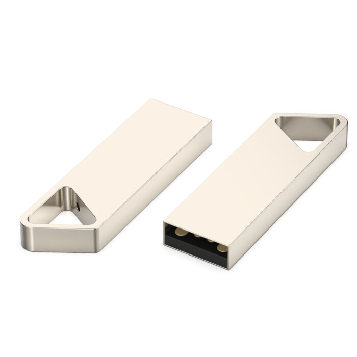 USB flash-карта SPLIT (16Гб), серебристый