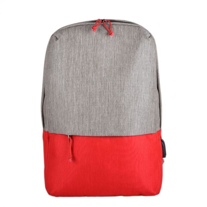 Рюкзак Beam, серый, красный