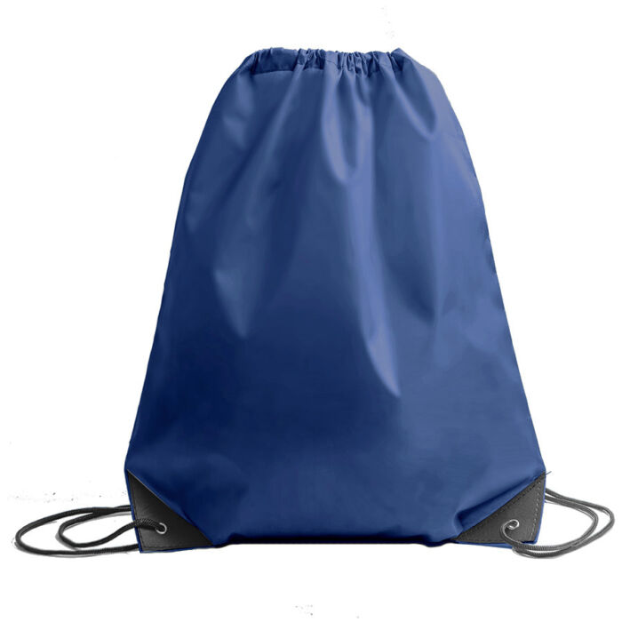Рюкзак мешок с укреплёнными уголками BY DAY, синий