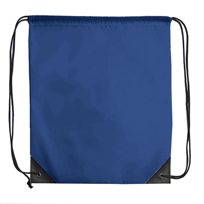 Рюкзак мешок с укреплёнными уголками BY DAY, синий