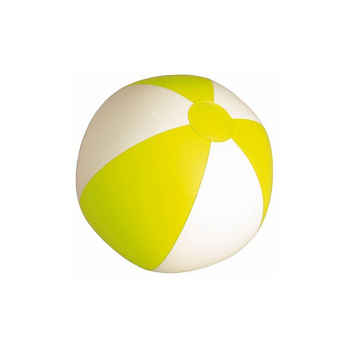 SUNNY Мяч пляжный надувной, белый, желтый