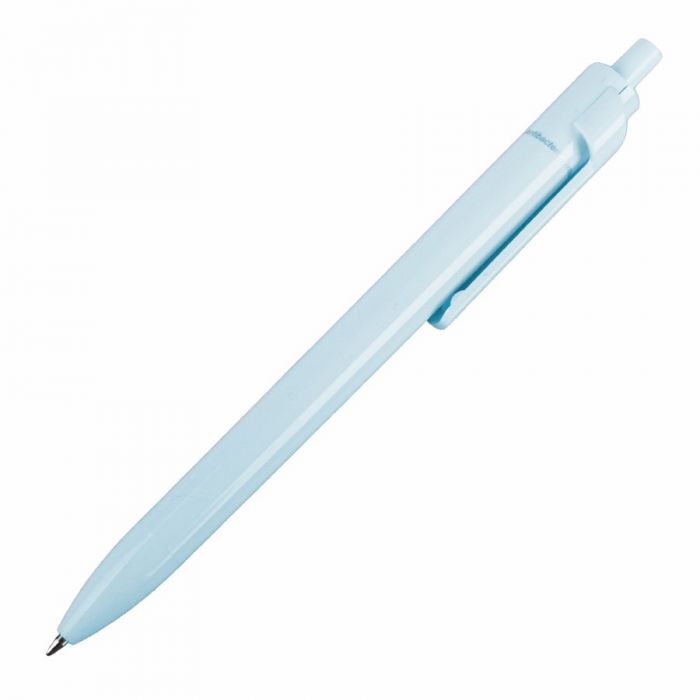 Ручка шариковая из антибактериального пластика FORTE SAFETOUCH, светло-голубой