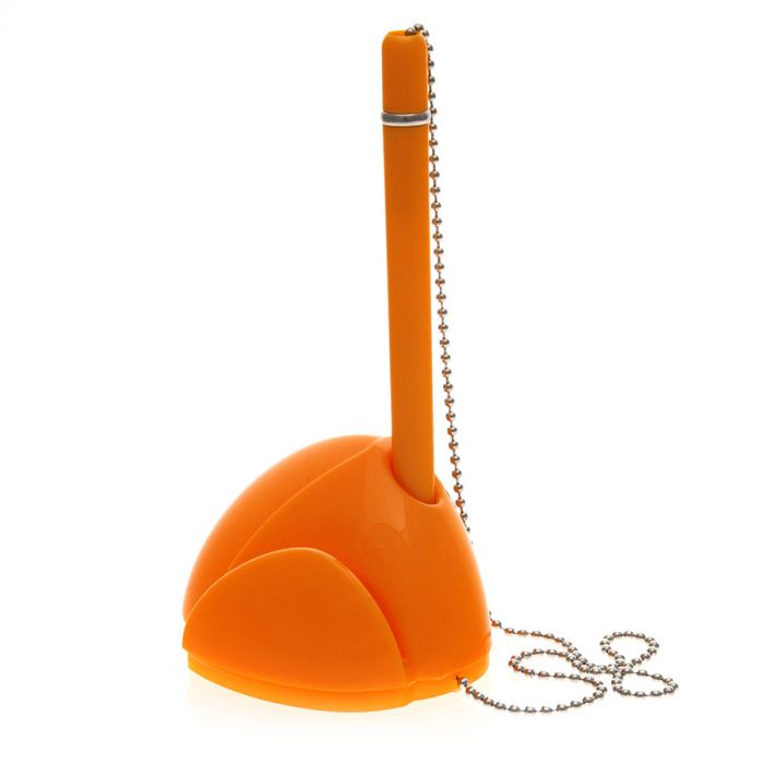 Ручка шариковая с держателем STILL, оранжевый