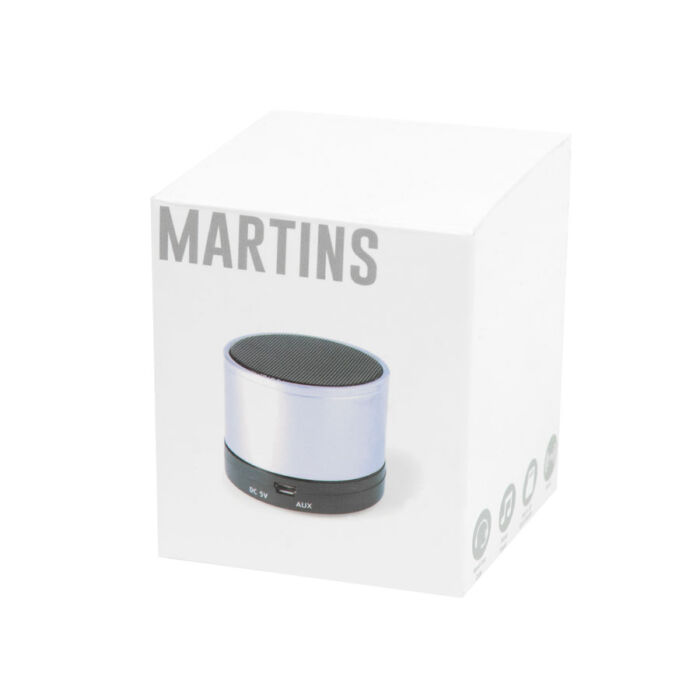 Портативная bluetooth-колонка Martins, белый