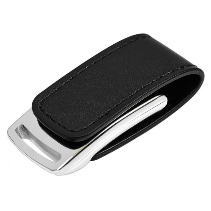 USB flash-карта Lerix (8Гб), черный, серебристый