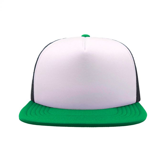 Бейсболка SNAP 90S, белый, зеленый
