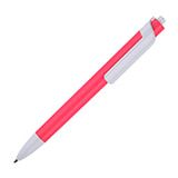 Ручка шариковая FORTE NEON, красный, белый