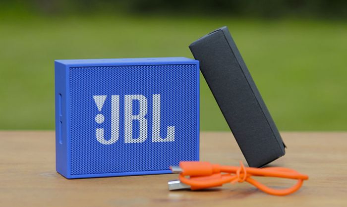 Портативная колонка JBL GO, синий