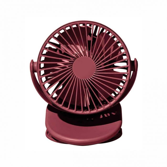 Портативный вентилятор на клипсе Solove F3, розовый