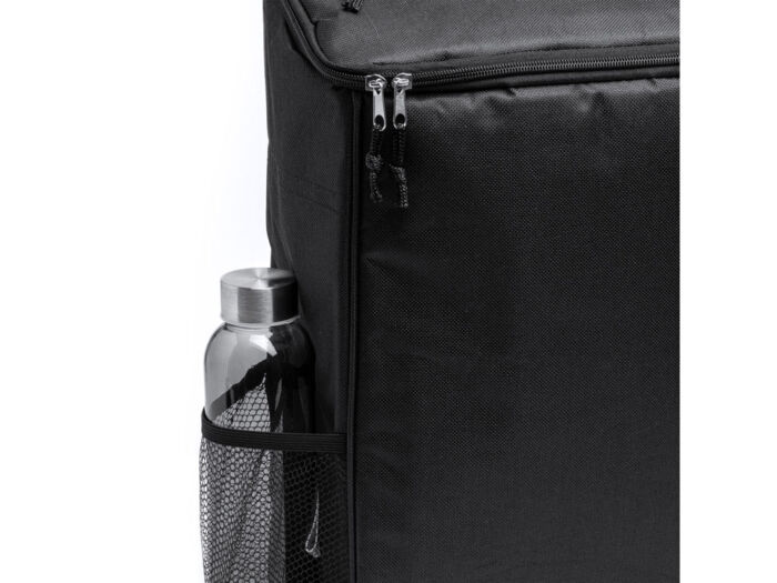 Рюкзак-холодильник LOMBOK из RPET, черный
