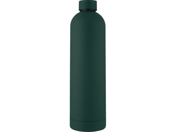 Spring Медная спортивная бутылка объемом 1 л с вакуумной изоляцией , green flash