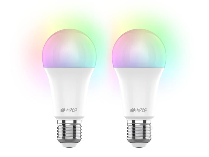 Набор из двух лампочек IoT CLED M1 RGB, E27, белый