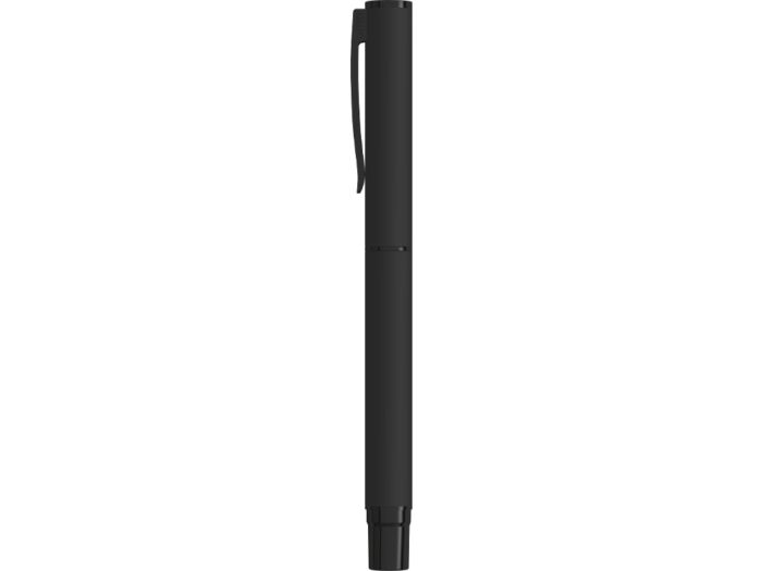 Ручка-роллер Mood R Gum soft-touch, черный