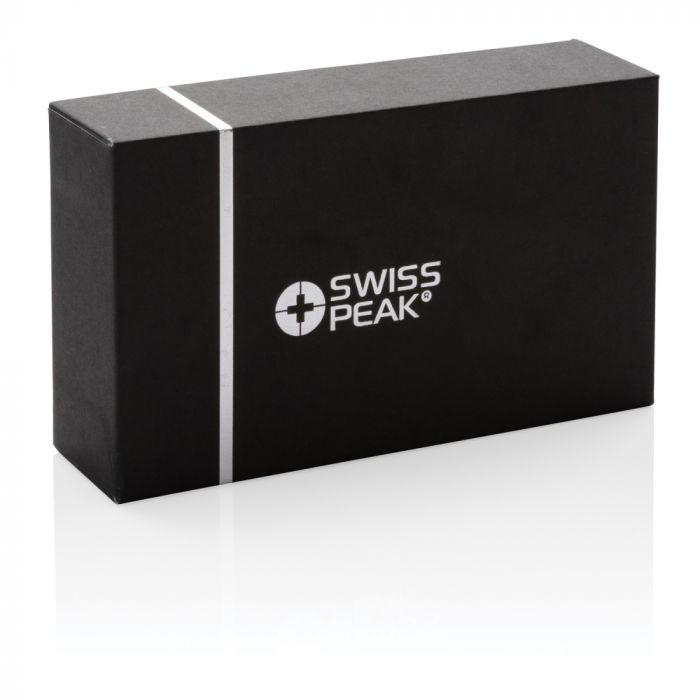 Карманный внешний аккумулятор Swiss Peak, 5000 mAh, черный