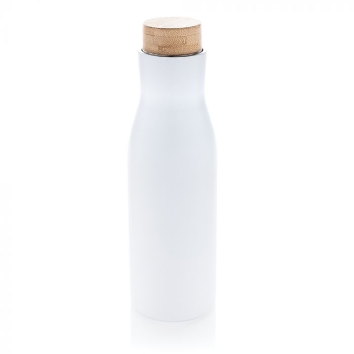 Герметичная вакуумная бутылка Clima со стальной крышкой, 500 мл, белый