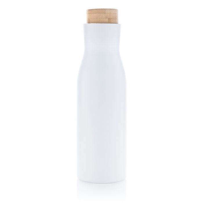 Герметичная вакуумная бутылка Clima со стальной крышкой, 500 мл, белый