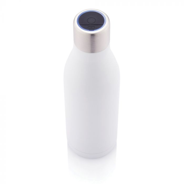 Вакуумная бутылка из нержавеющей стали с UV-C стерилизатором, белый