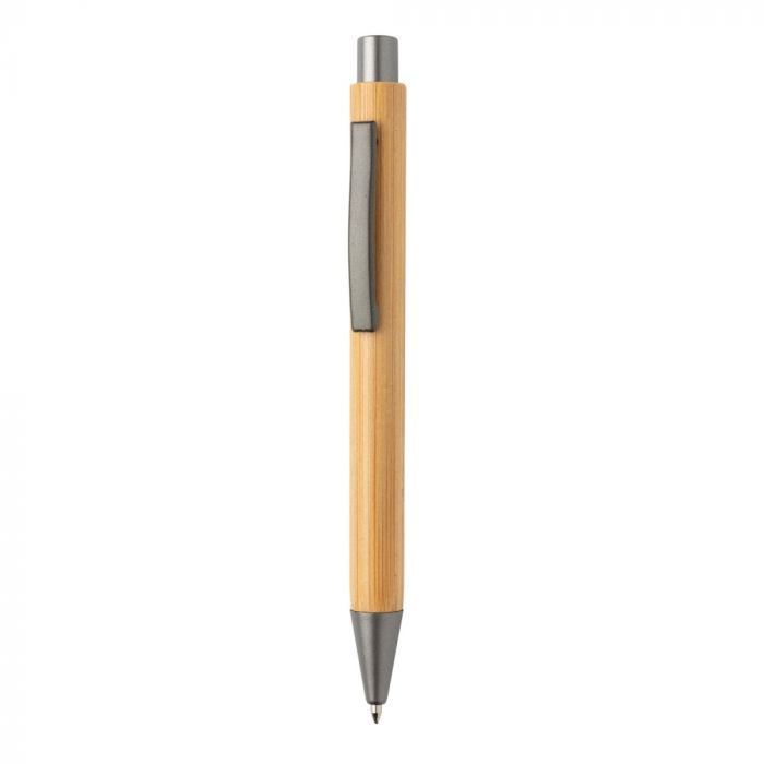 Тонкая бамбуковая ручка, коричневый