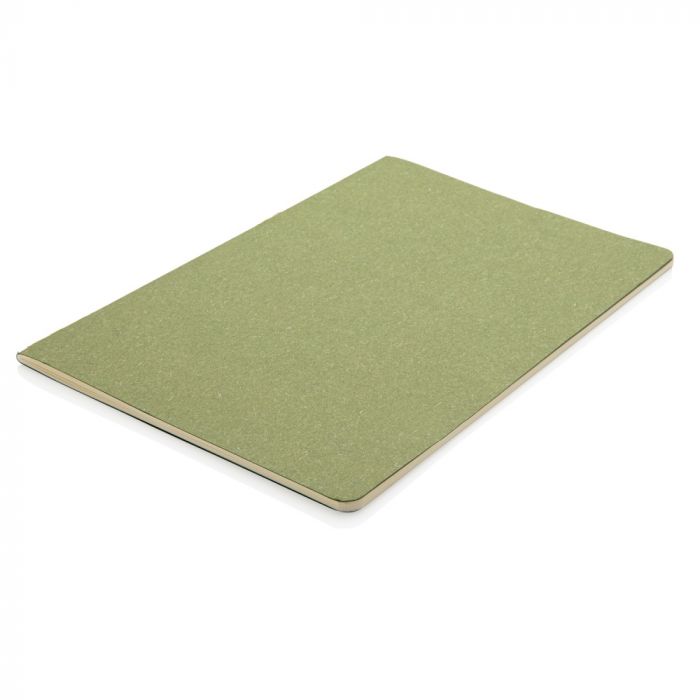 Тонкий блокнот Standard в мягкой обложке, А5, зеленый