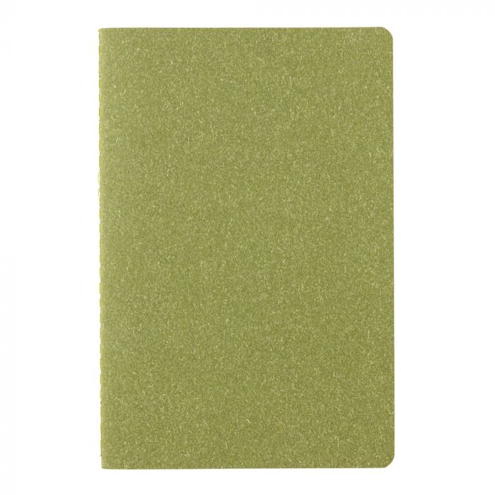 Тонкий блокнот Standard в мягкой обложке, А5, зеленый