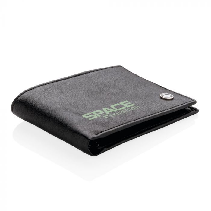 Бумажник Swiss Peak с защитой от сканирования RFID, черный