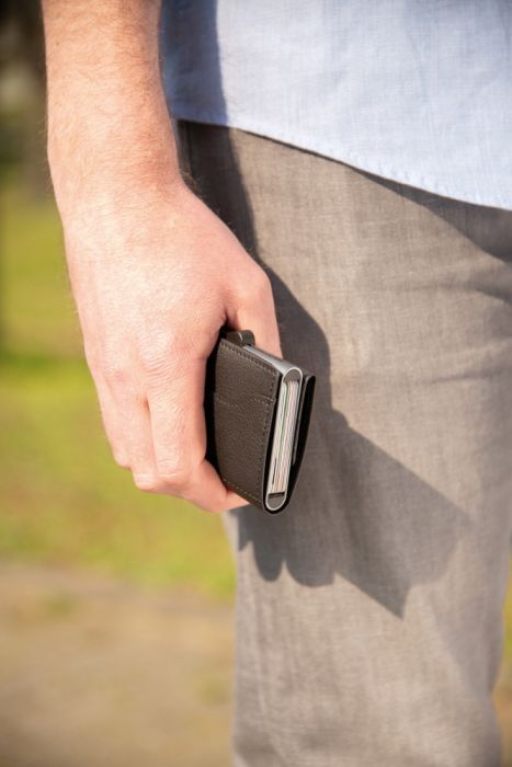 Кошелек XL с держателем для карт C-Secure RFID, черный