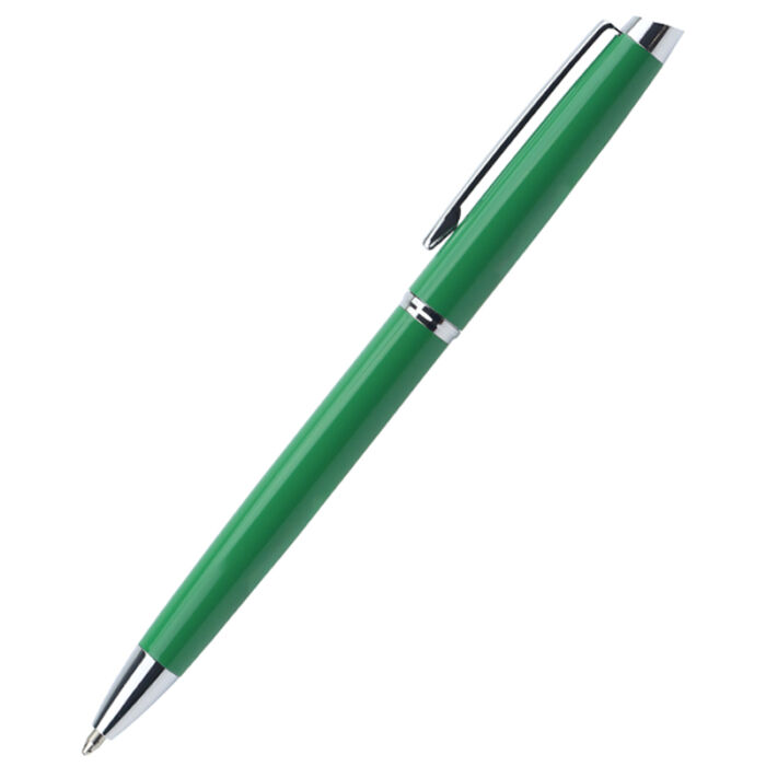 Ручка металлическая Patriot, зелёная