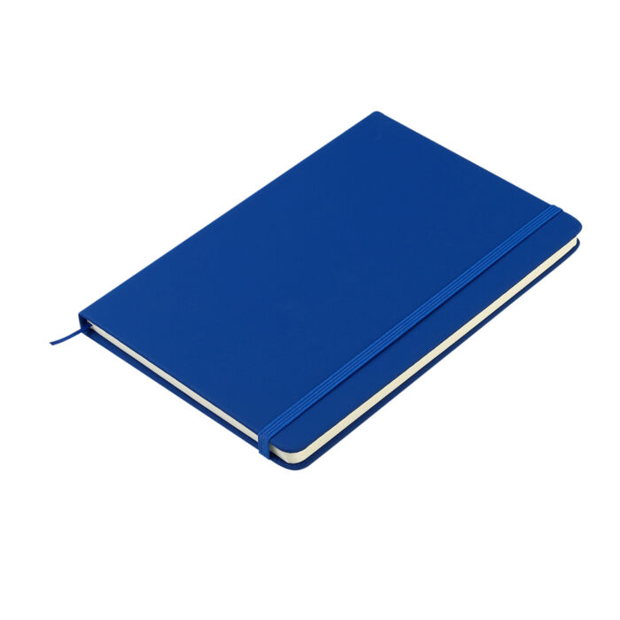 Блокнот A5 Monte с линованными страницами, синий