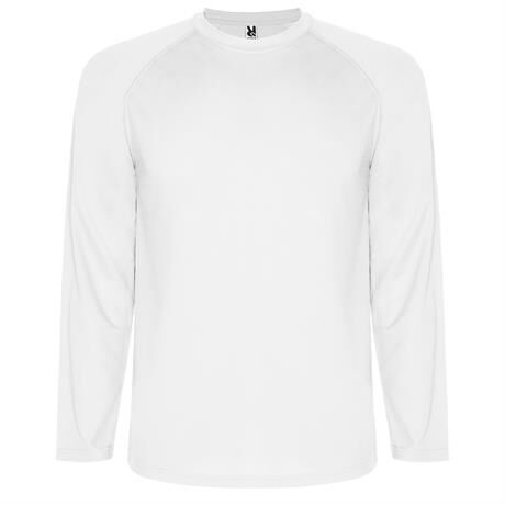 Спортивная футболка MONTECARLO L/S мужская, БЕЛЫЙ