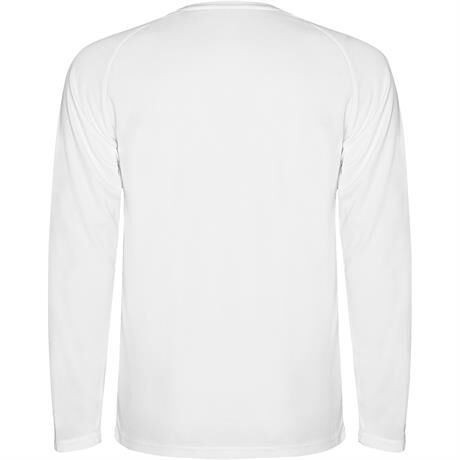 Спортивная футболка MONTECARLO L/S мужская, БЕЛЫЙ