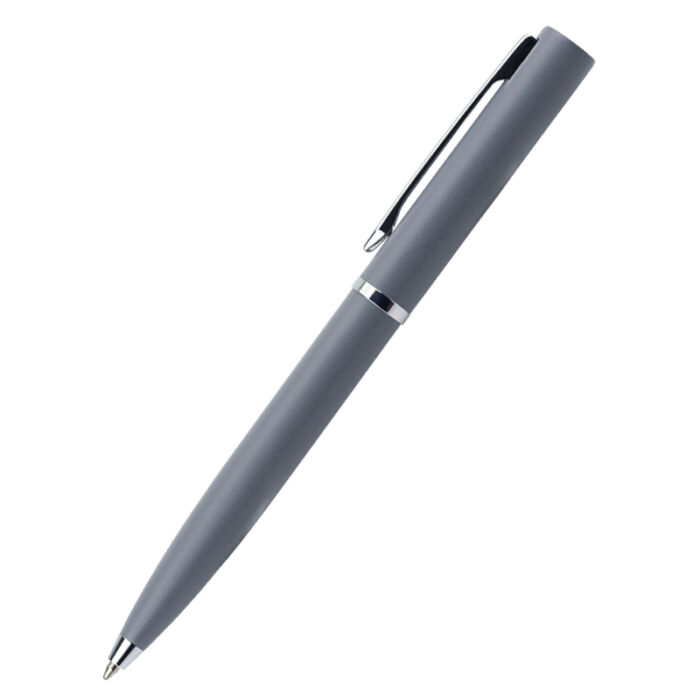 Ручка металлическая Alfa фрост, серая