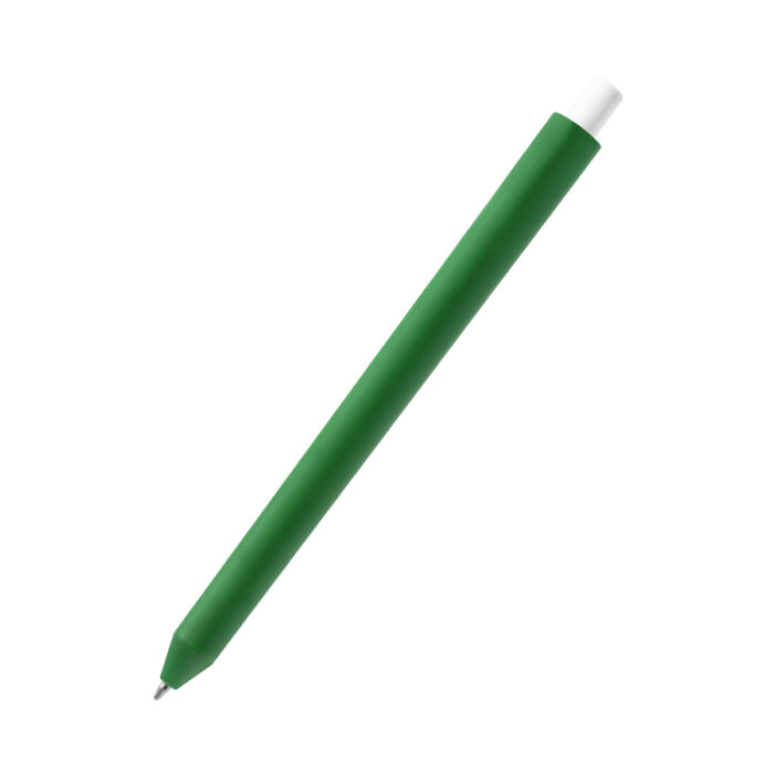 Ручка пластиковая Koln, зеленая