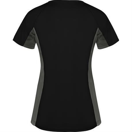Спортивная футболка SHANGHAI WOMAN женская, ЧЕРНЫЙ/ТЕМНЫЙ ГРАФИТ
