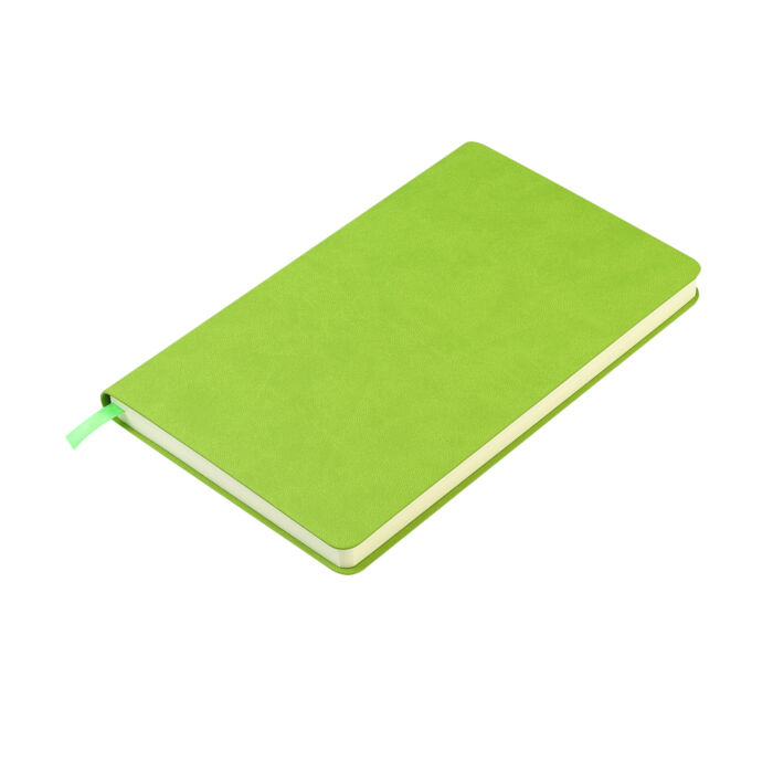 Блокнот A5 Molto c линованными страницами, зеленый