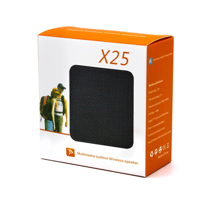 Беспроводная Bluetooth колонка X25 Outdoor (BLTS01), черная