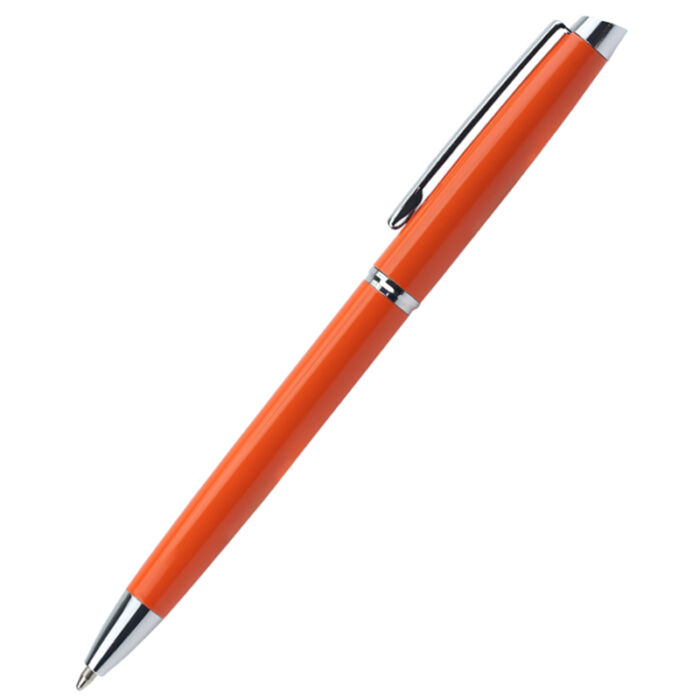 Ручка металлическая Patriot, оранжевая