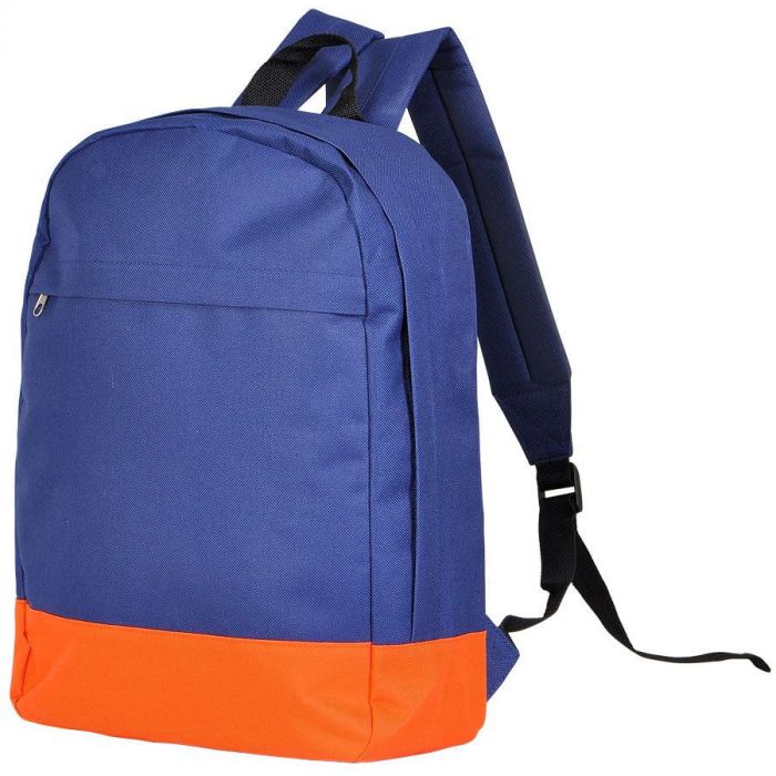 Рюкзак URBAN, синий, оранжевый