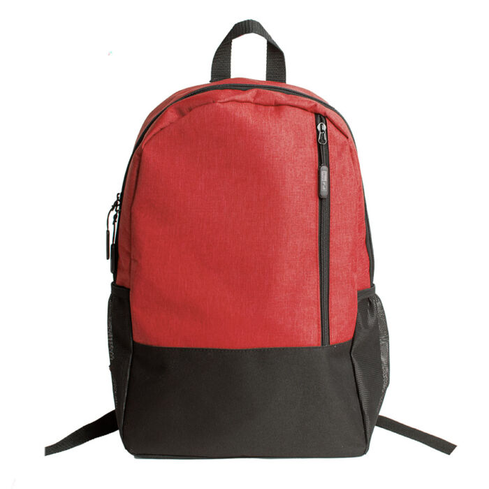 Рюкзак PULL, красный, черный